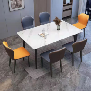 Internet Celebrity W/4 Chairs - Golden Lantern Furniture