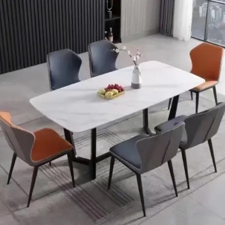 Black V W/4 Chairs - Golden Lantern Furniture